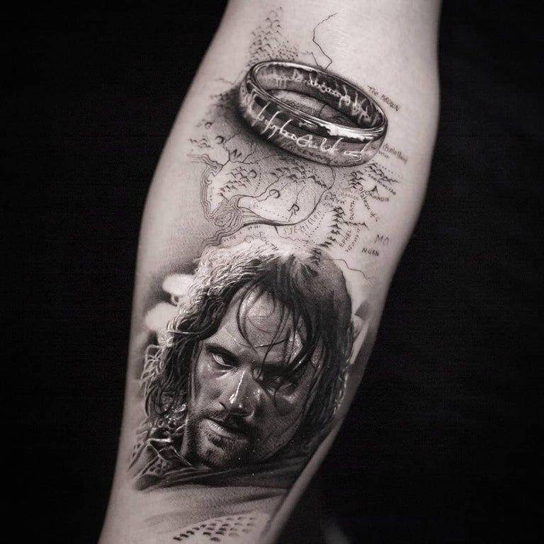 Lord Of The Rings Tattoos 142