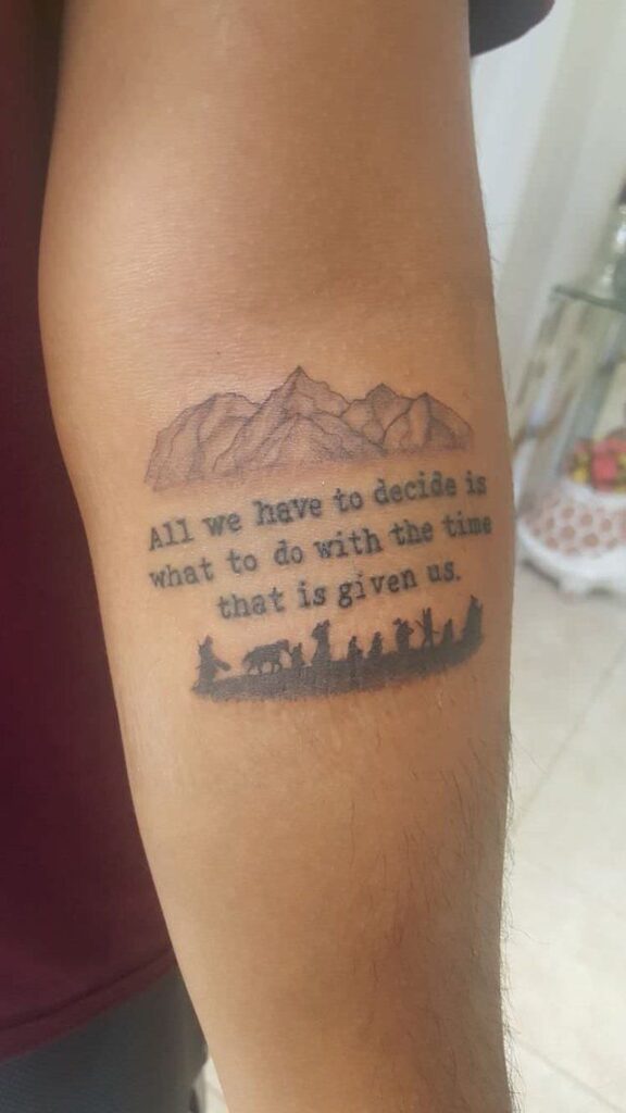 Lord Of The Rings Tattoos 157