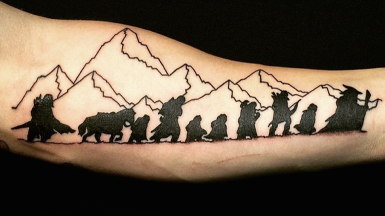 200+ Lord of The Rings Tattoos Ideas (2022) - TattoosBoyGirl