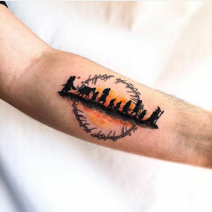 Lord Of The Rings Tattoos 40