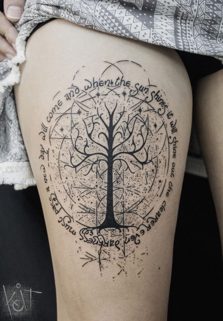 Lord Of The Rings Tattoos 48