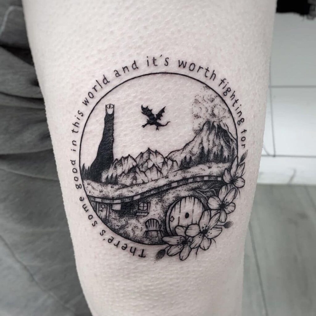 Lord Of The Rings Tattoos 53