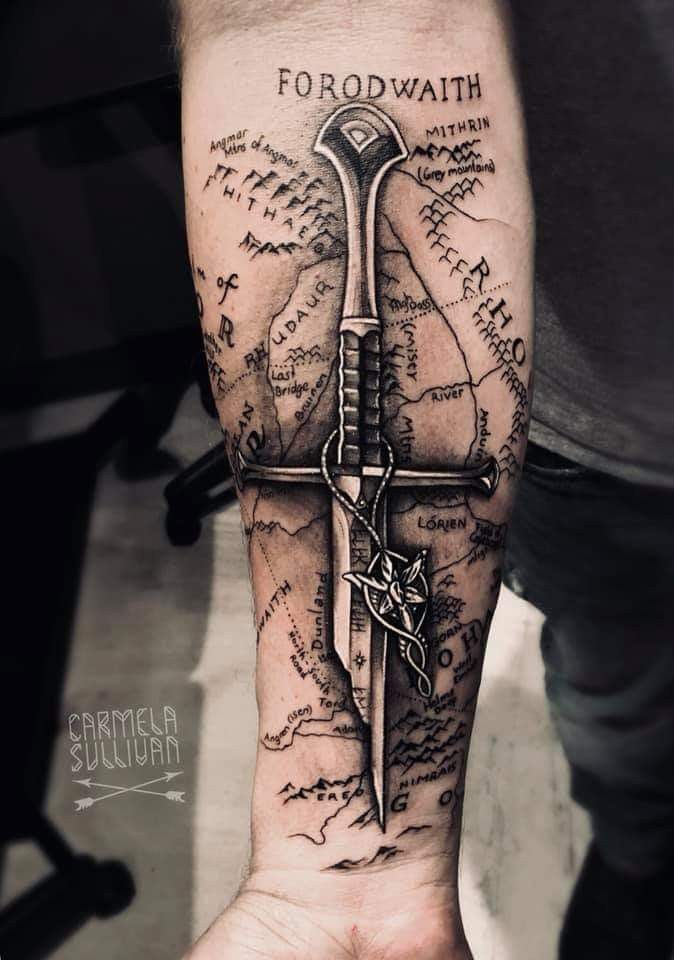 Lord Of The Rings Tattoos 65