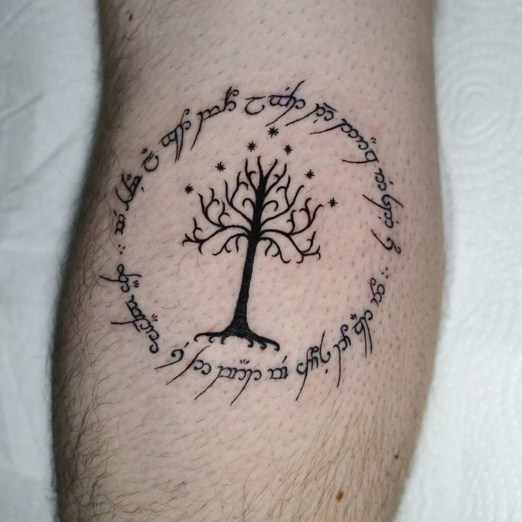 Lord Of The Rings Tattoos 81