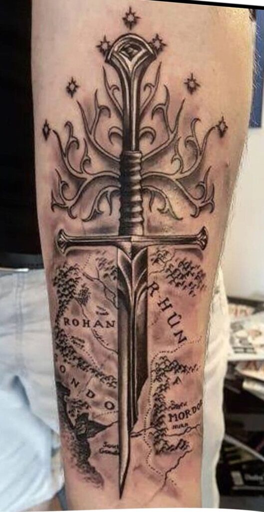 Lord Of The Rings Tattoos 87