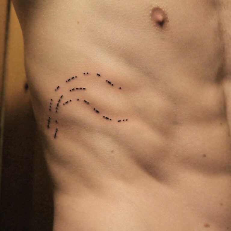 Morse Code Tattoos 107