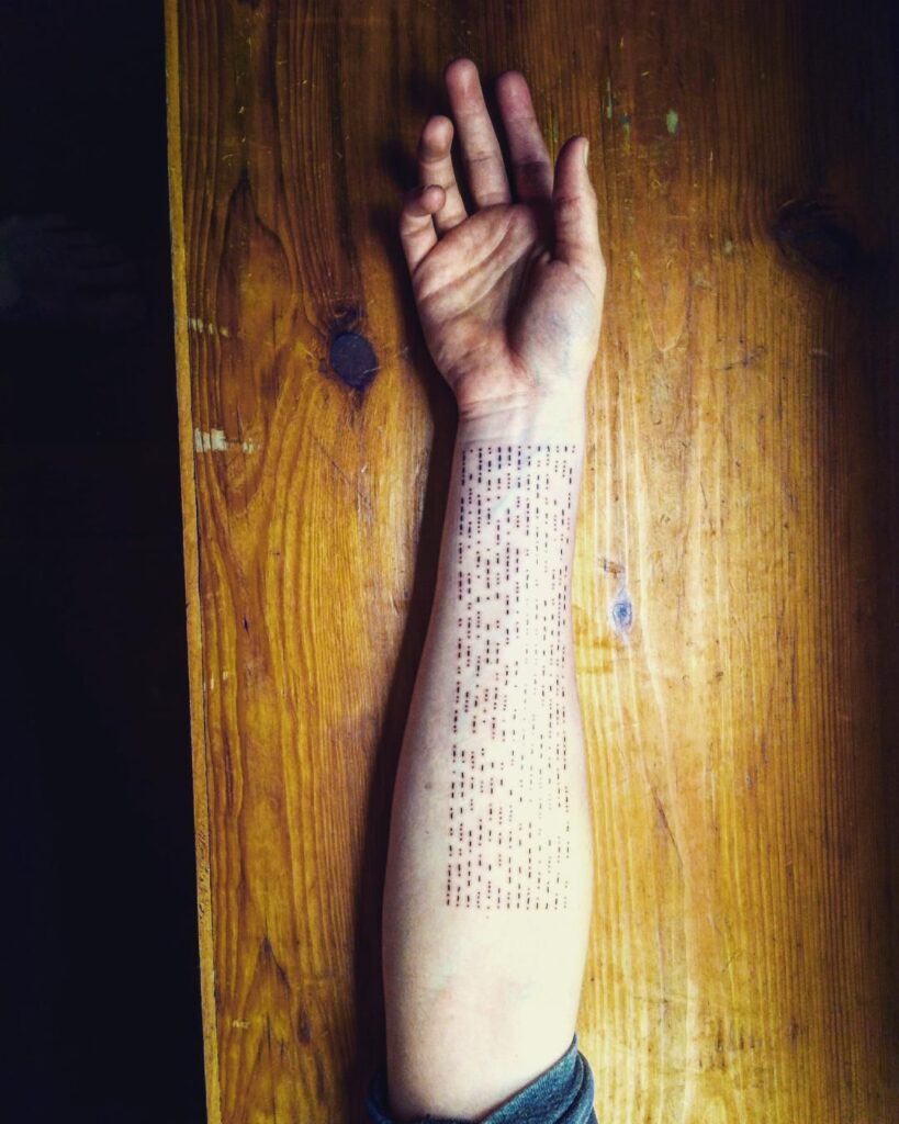 Morse Code Tattoos 120