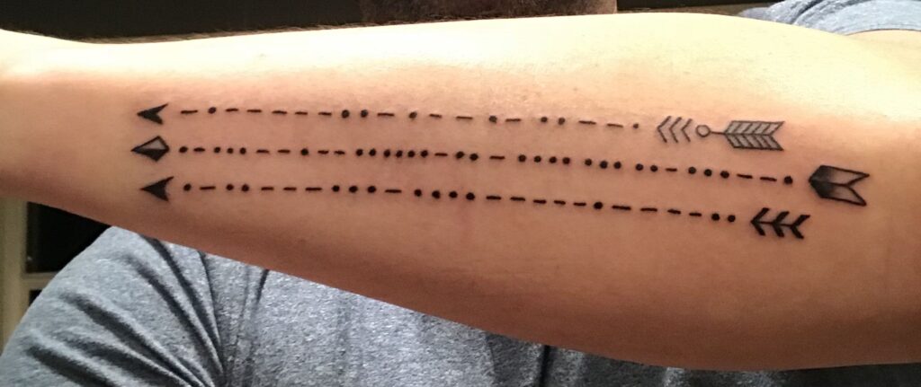 Morse Code Tattoos 130