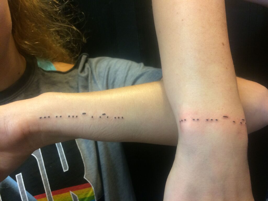 Morse Code Tattoos 131