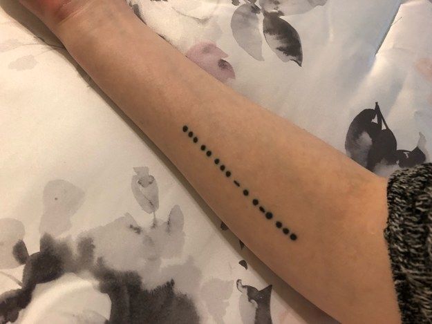 Morse Code Tattoos 66