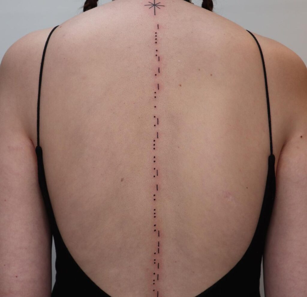 Morse Code Tattoos 7