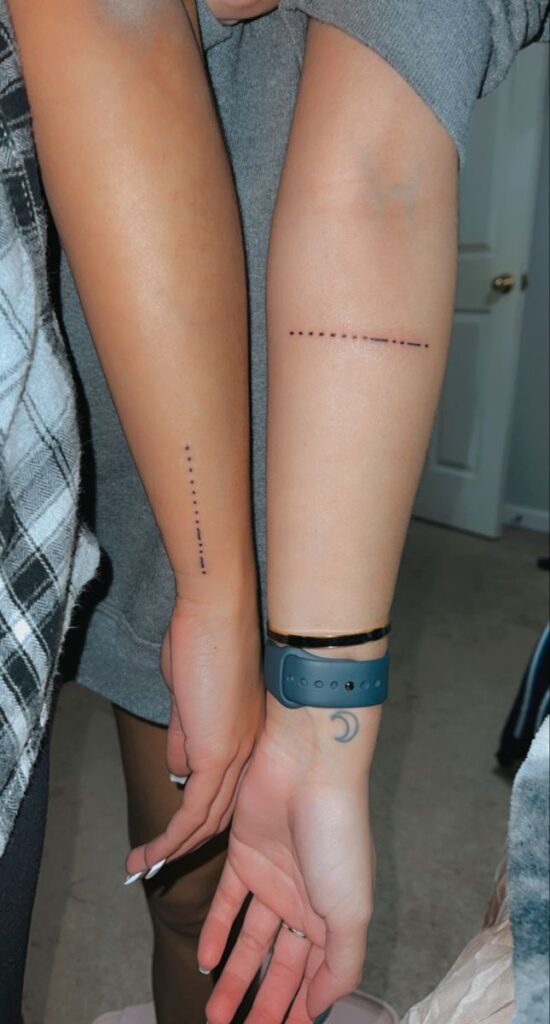 Morse Code Tattoos 90