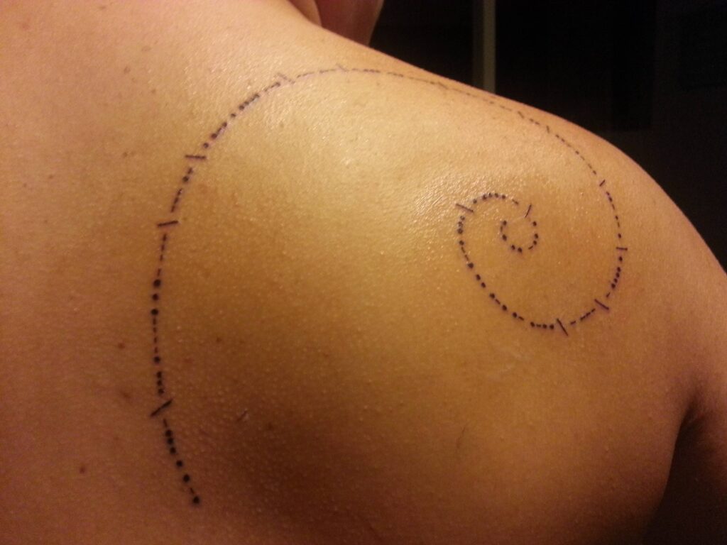 Morse Code Tattoos 96