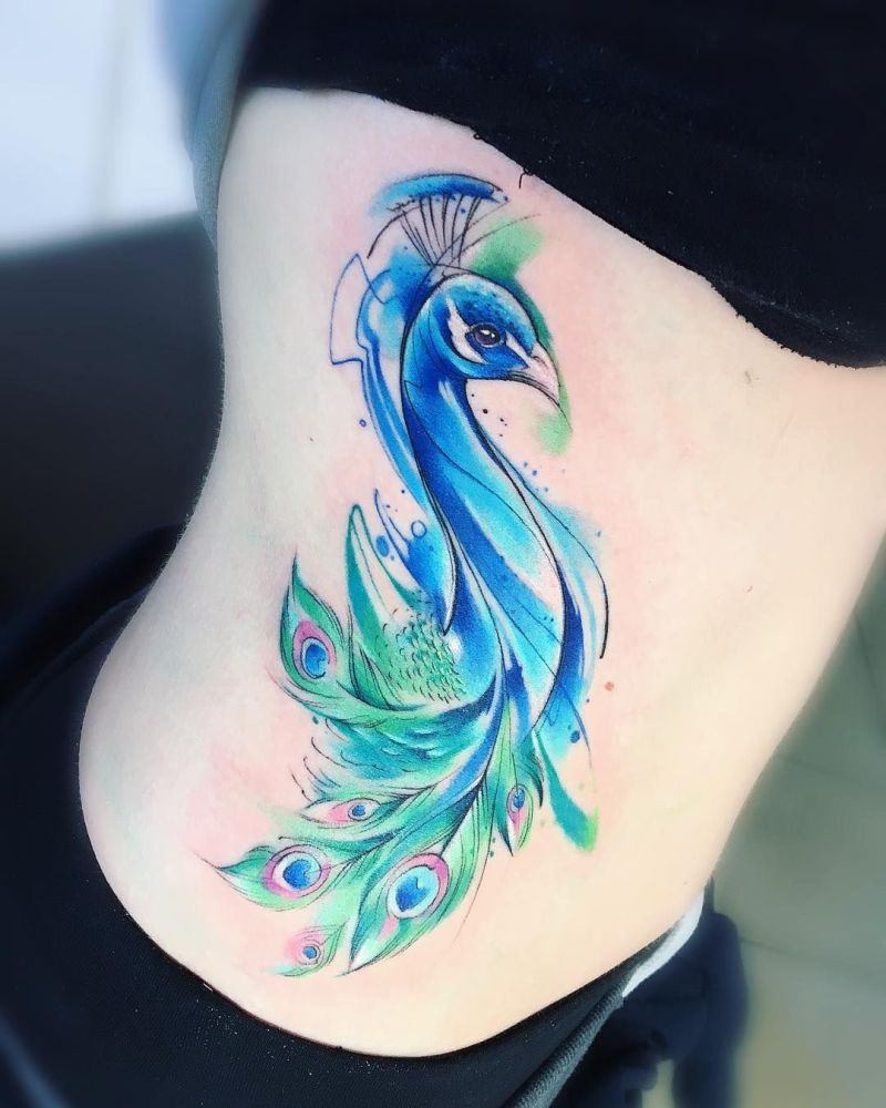 Peacock Tattoos 1