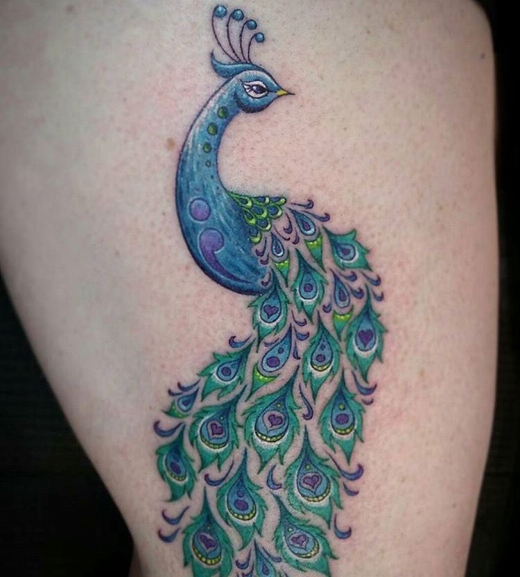 Peacock Tattoos 131