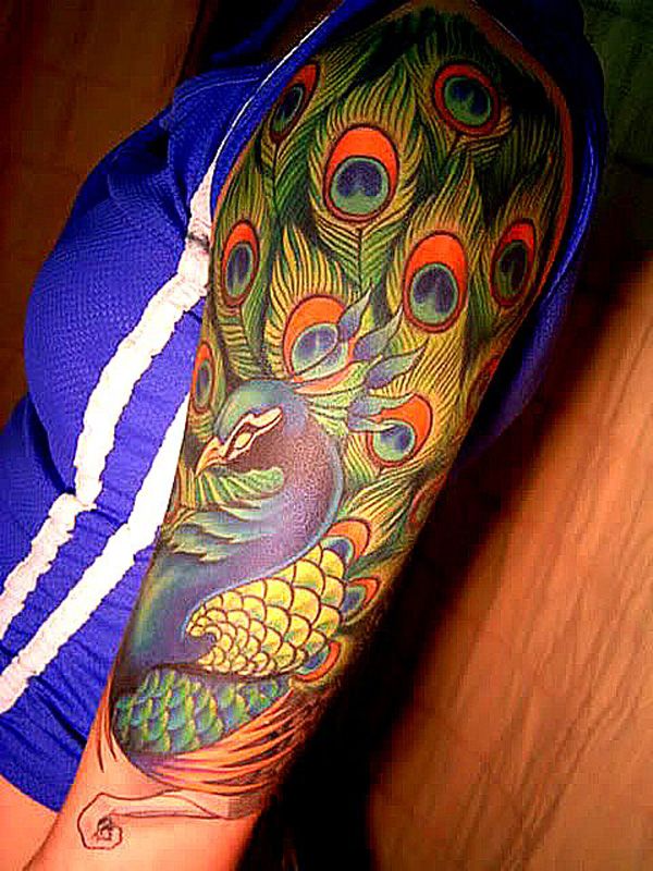 Peacock Tattoos 135