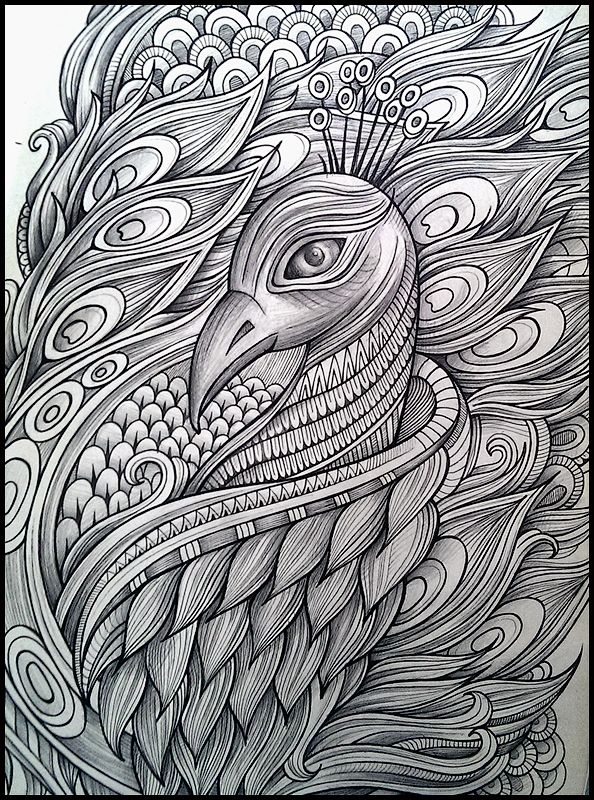 Peacock Tattoos 140