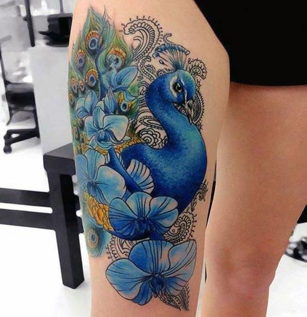 Peacock Tattoos 146