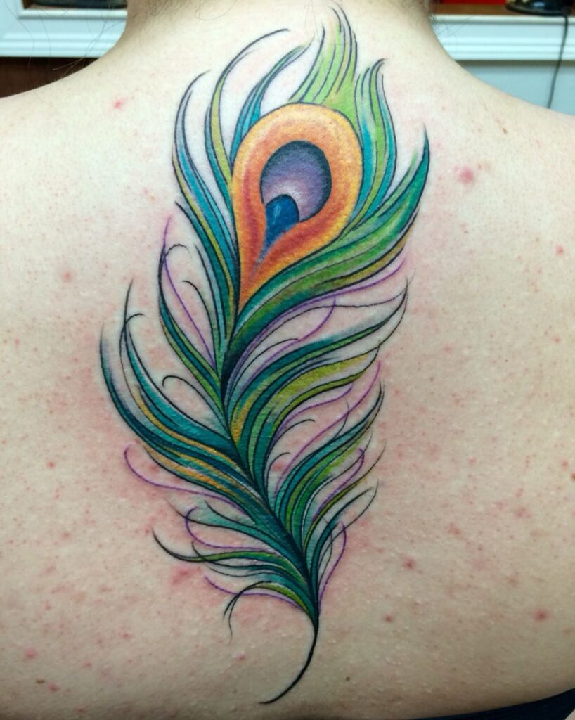 Peacock Tattoos 149