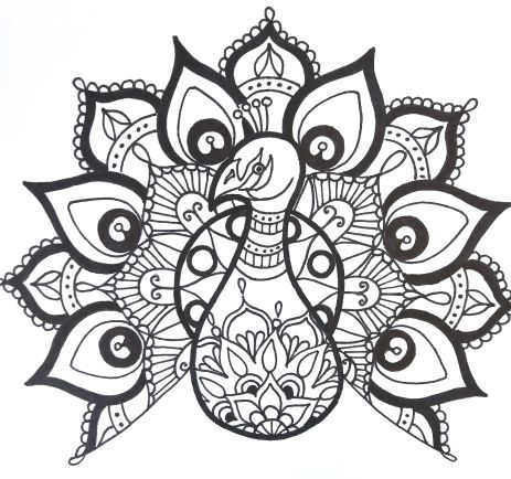 Peacock Tattoos 158