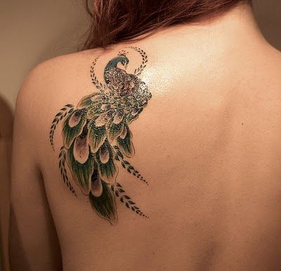 Peacock Tattoos 161