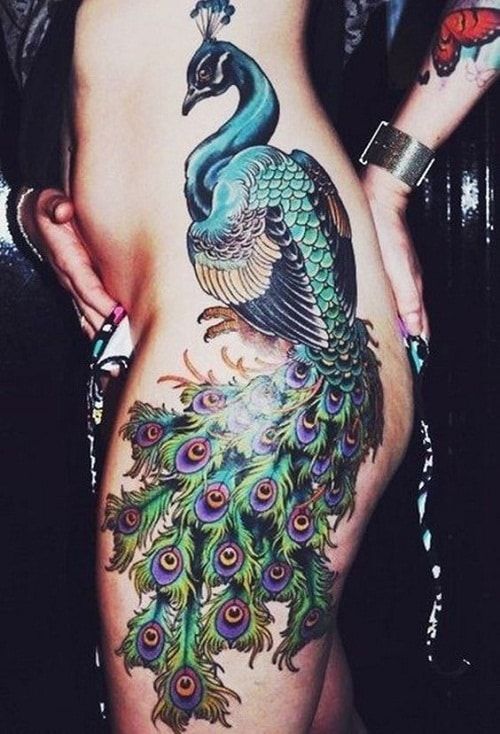Peacock Tattoos 168