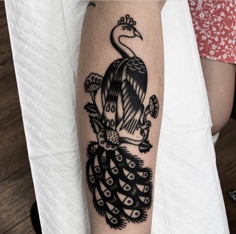 Peacock Tattoos 191