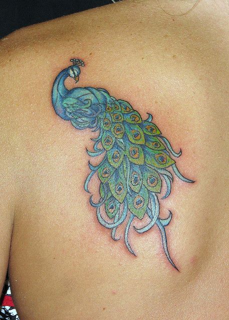 Peacock Tattoos 195