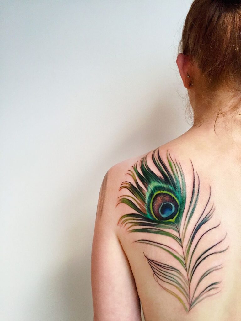 Peacock Tattoos 196