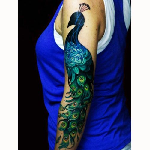 Peacock Tattoos 3