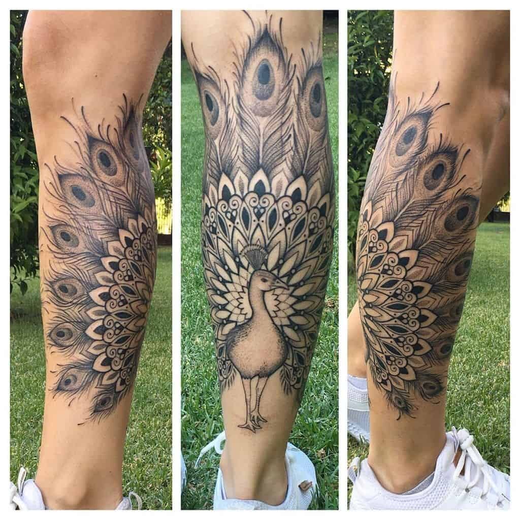 Peacock Tattoos 47