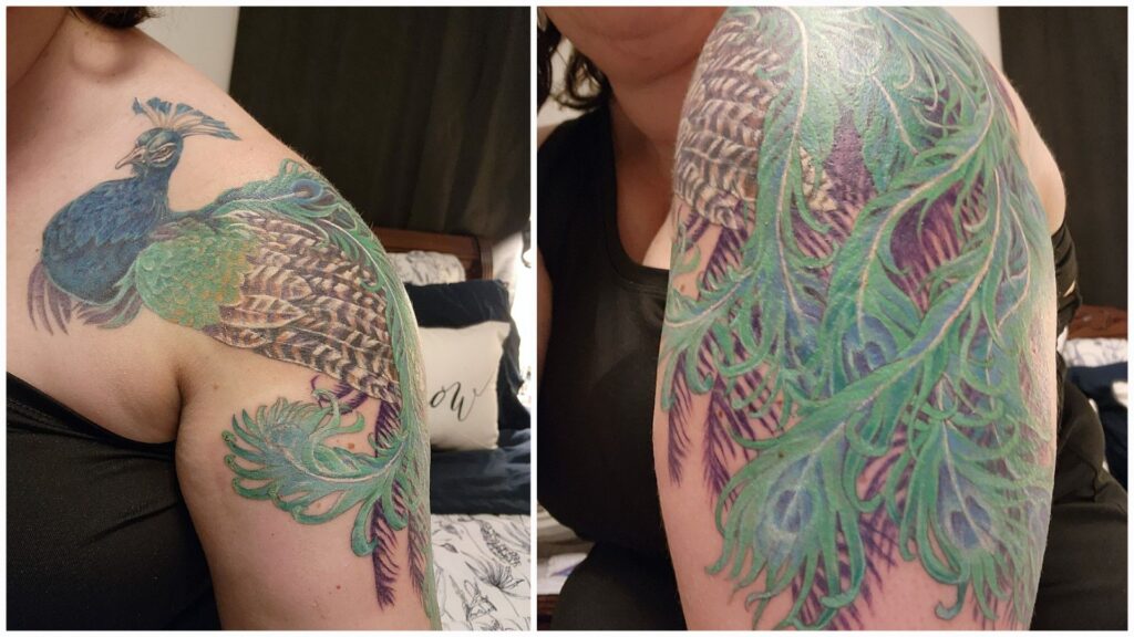 Peacock Tattoos 52