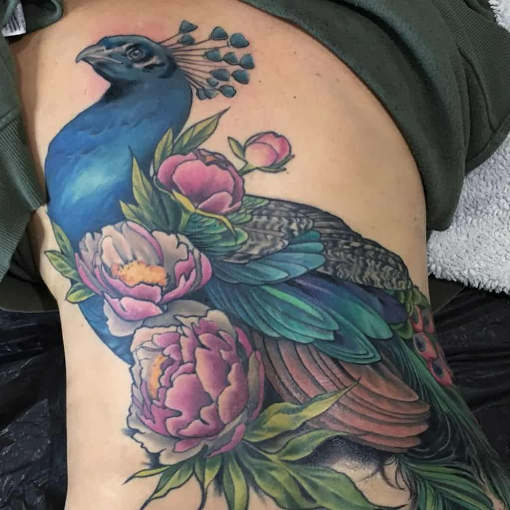 Peacock Tattoos 6