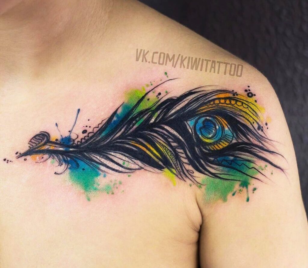 Peacock Tattoos 66