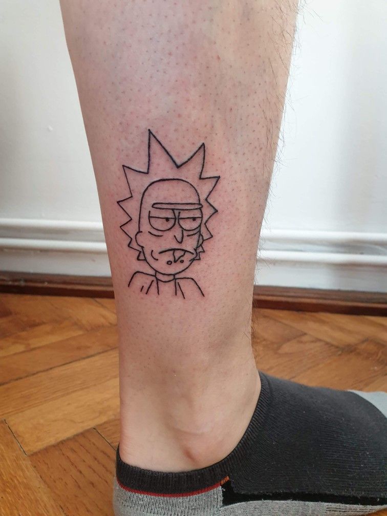 Rick And Morty Tattoos 1