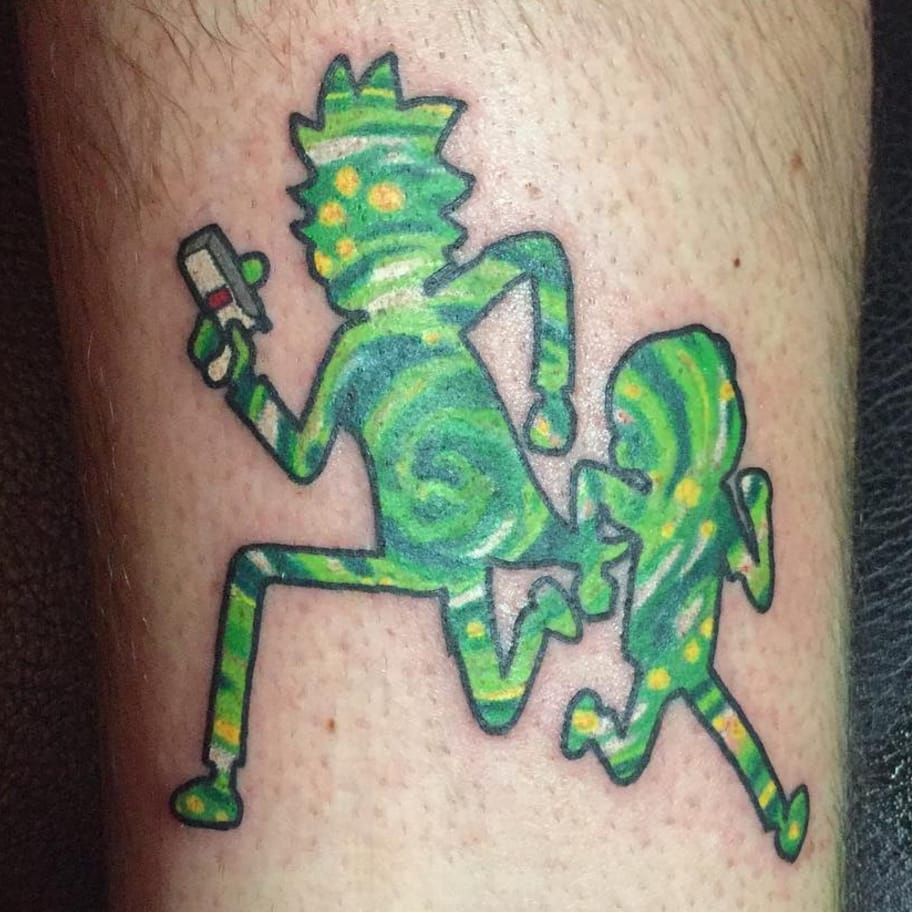 Rick And Morty Tattoos 118