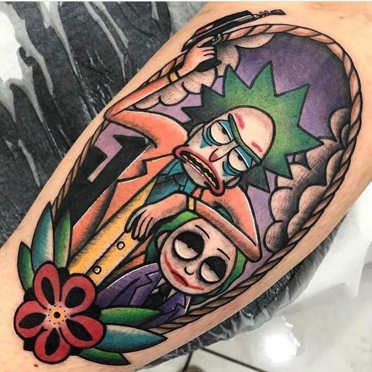 Rick And Morty Tattoos 121