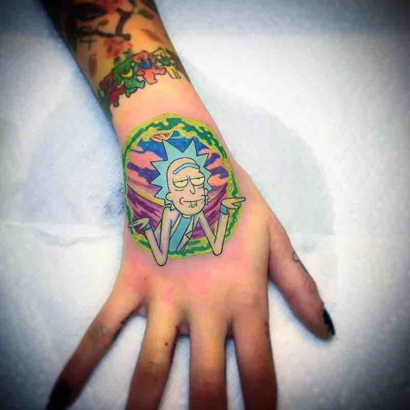 Rick And Morty Tattoos 129