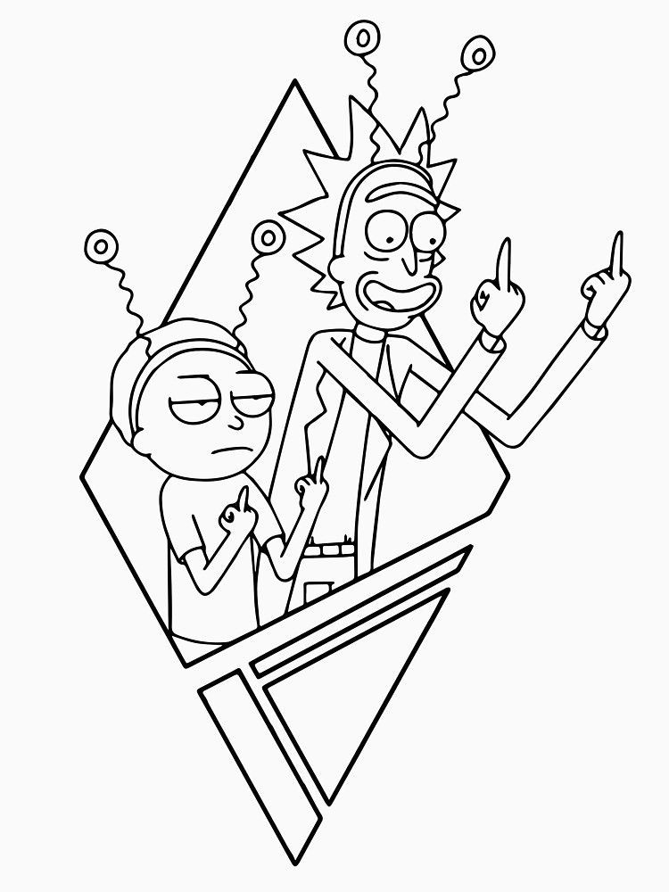 Rick And Morty Tattoos 134