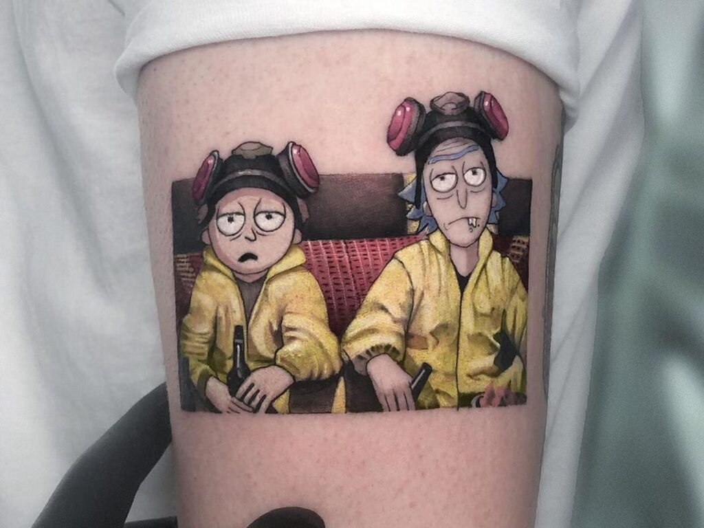 Rick And Morty Tattoos 142