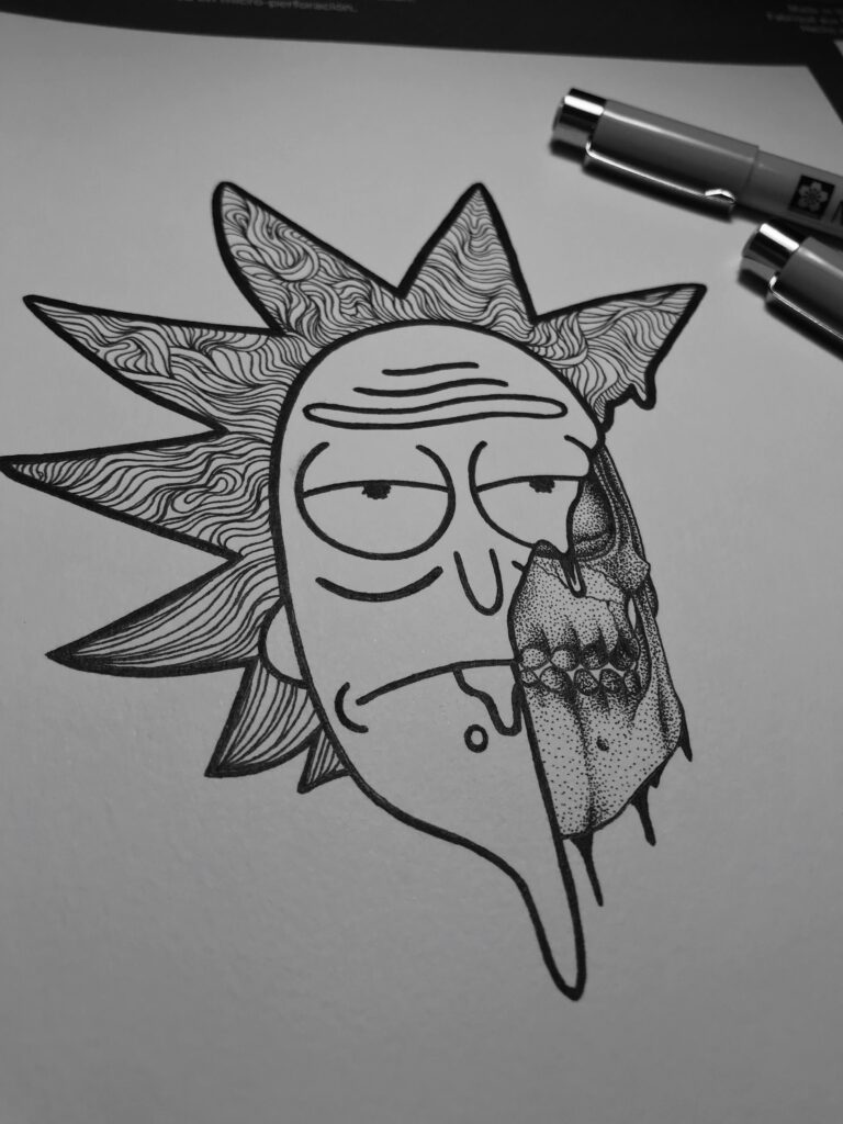 Rick And Morty Tattoos 145