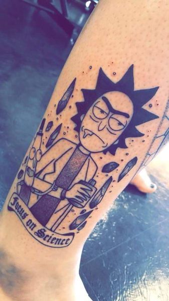 Rick And Morty Tattoos 146