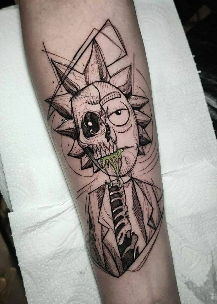 Rick And Morty Tattoos 151