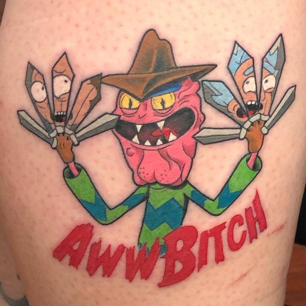 Rick And Morty Tattoos 152