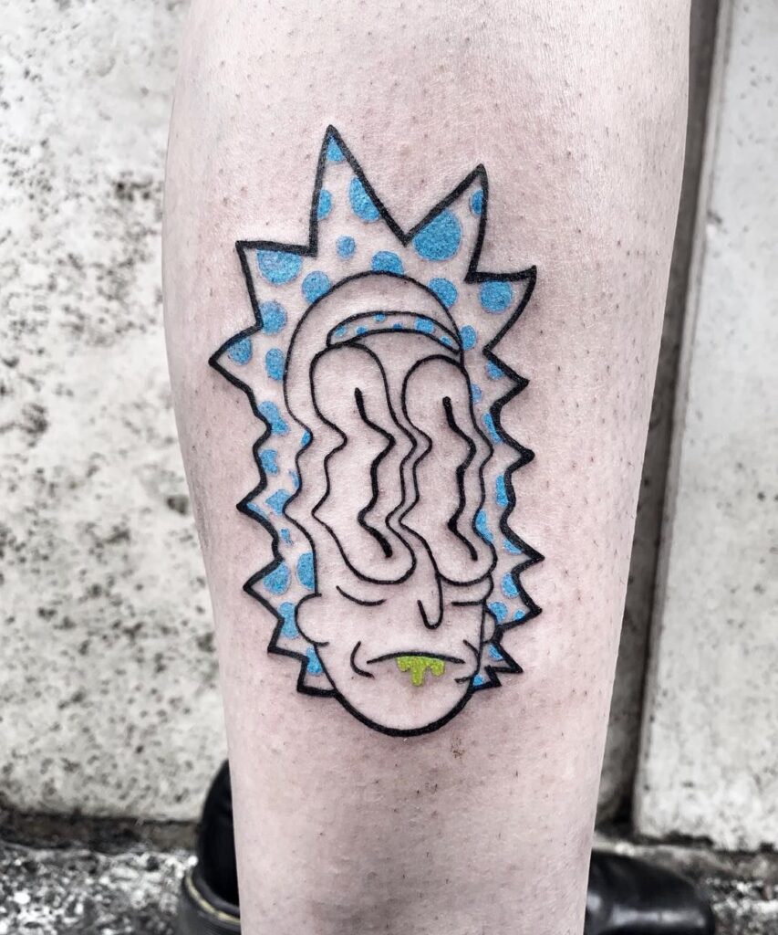 Rick And Morty Tattoos 153
