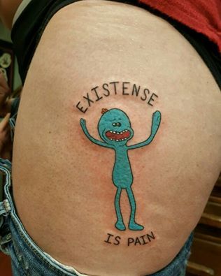Rick And Morty Tattoos 155