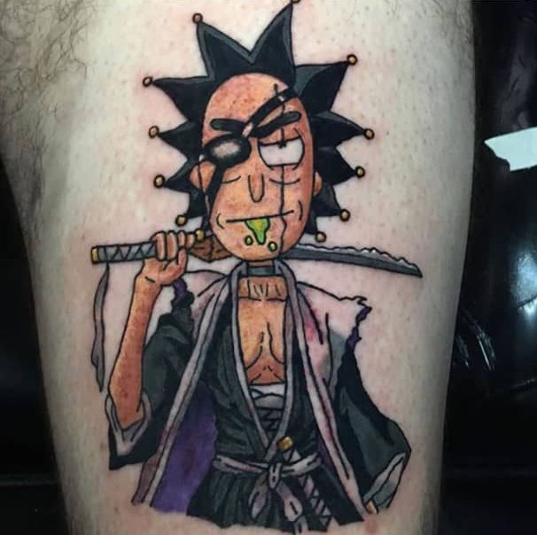Rick And Morty Tattoos 156