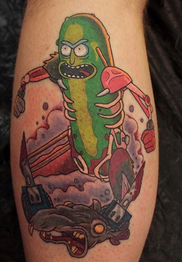 Rick And Morty Tattoos 158