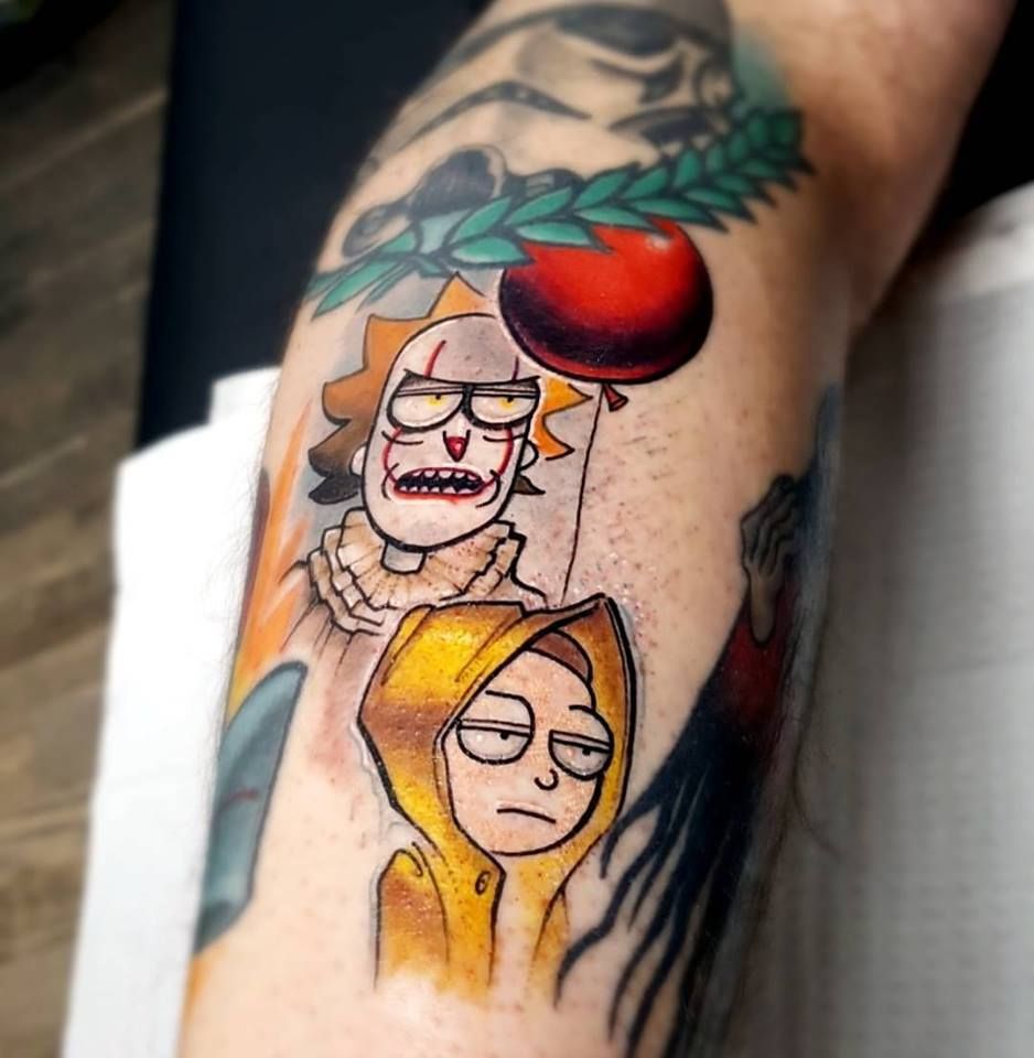 Rick And Morty Tattoos 162