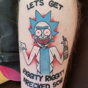 Rick And Morty Tattoos 165